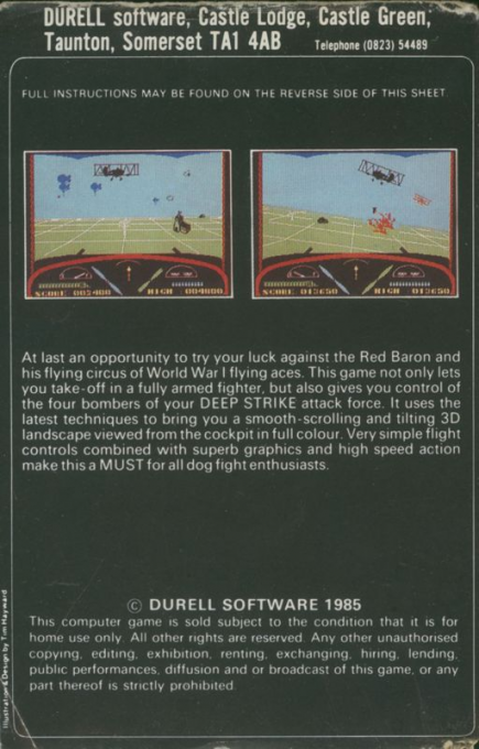 Deep Strike — box-2D-back (EU)