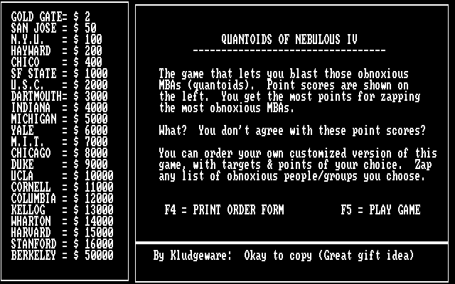 Quantoids Of Nebulus IV — sstitle (WOR)