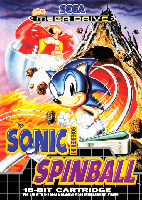 Sonic the Hedgehog Spinball — box-2D (EU)