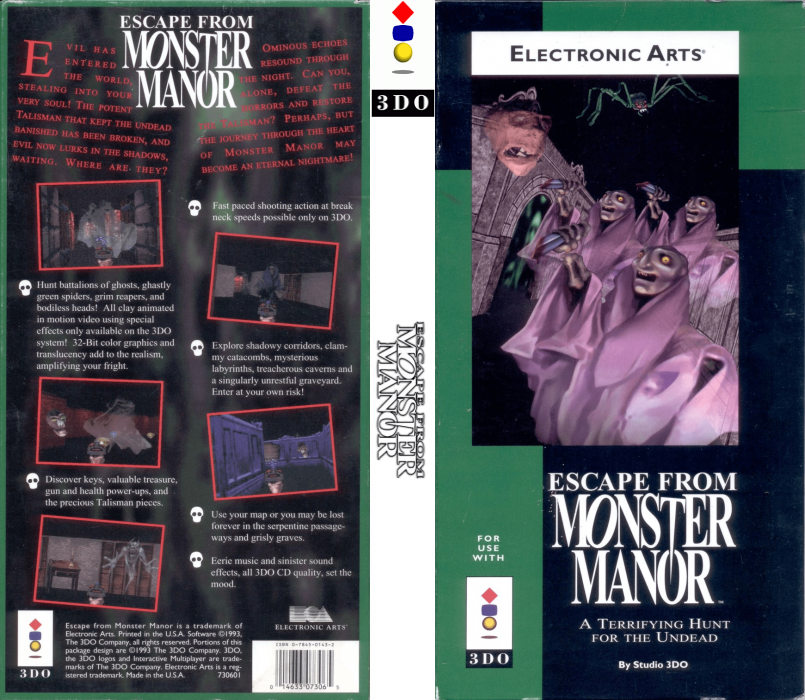 Virtual Horror - Norowareta Yakata — box-texture (US)