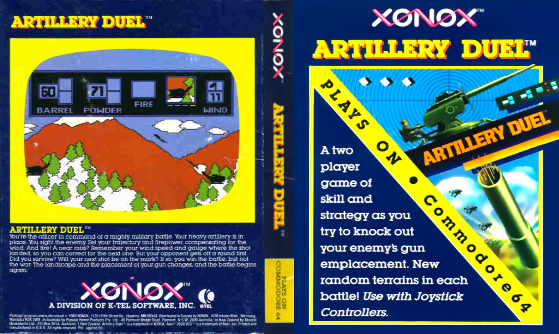Artillery Duel — box-texture (US)