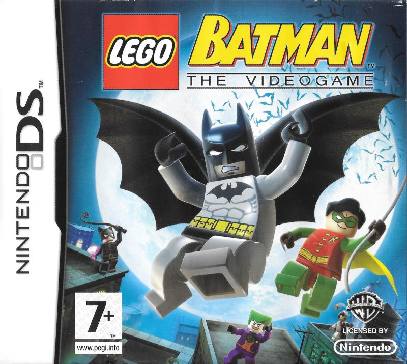 LEGO Batman - The Videogame — box-2D (EU)
