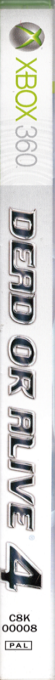 Dead or Alive 4 — box-2D-side (DE)