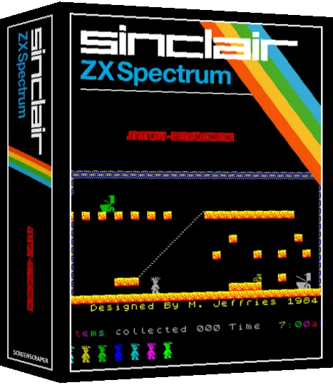 Jet Set Willy - Spectrum Computing — box-3D (SS)