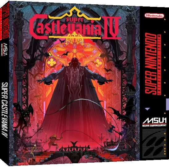 Super Castlevania IV — box-3D (US)