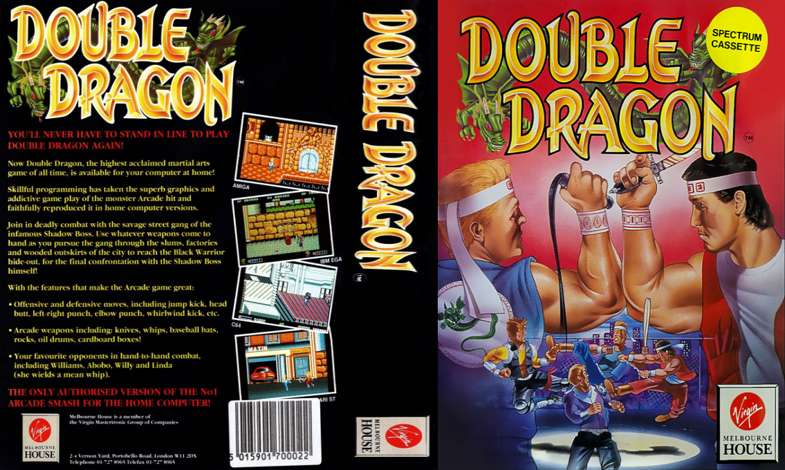 Double Dragon — box-texture (EU)