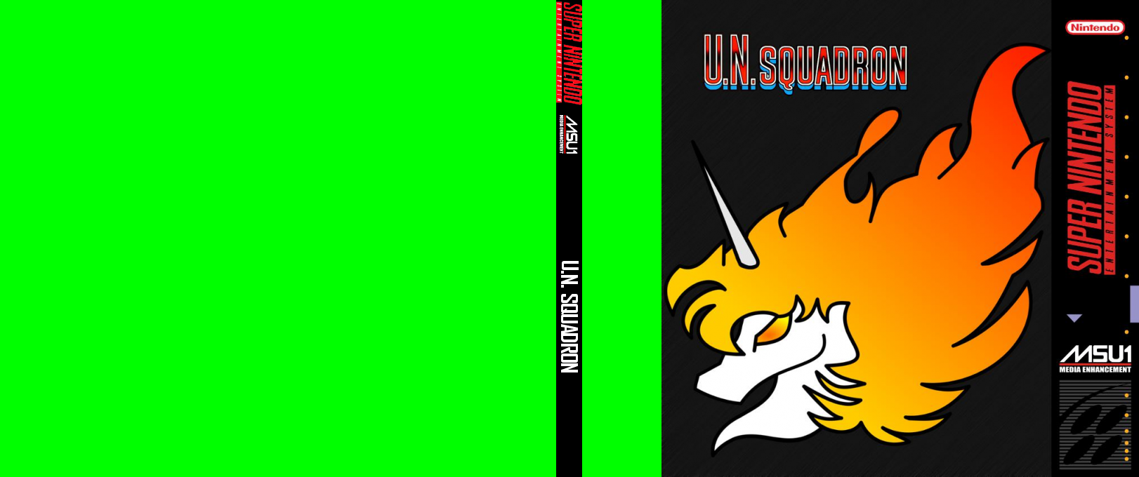 U.N. Squadron — box-texture (US)