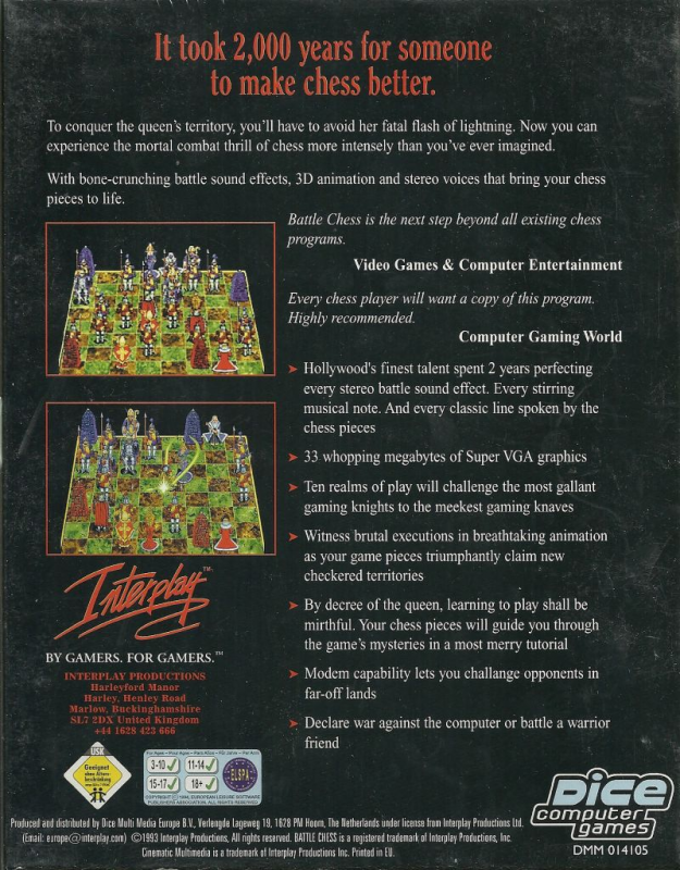 Battle Chess — box-2D-back (EU)