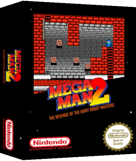 MegaMan II : The Revenge of the Eight Robot Masters — box-3D (SS)