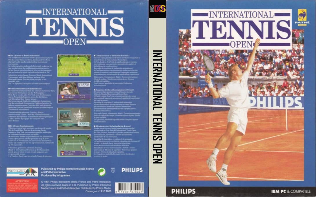 International Tennis Open — box-texture (EU)
