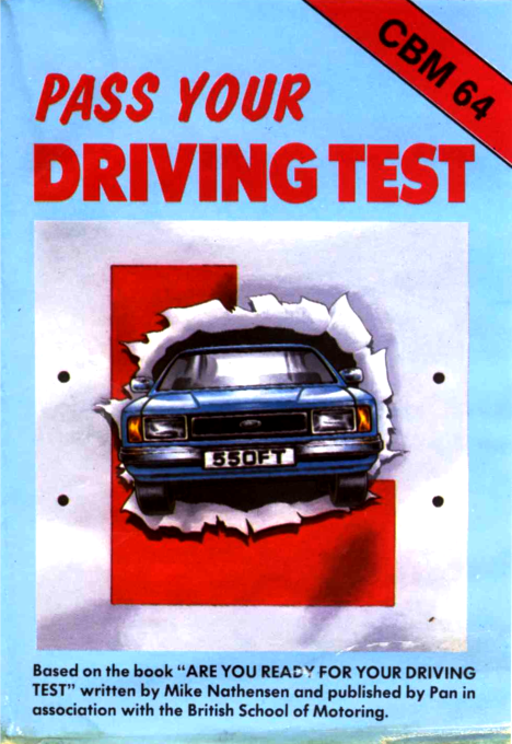 Pass Your Driving Test box art