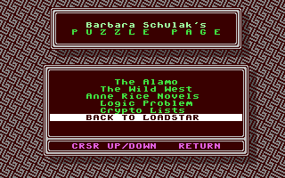 The Puzzle Page #162 — ss (WOR)