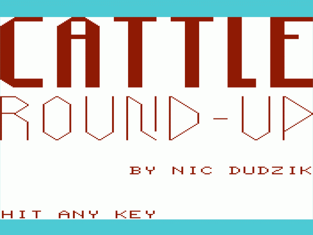 Cattle Roundup — sstitle (WOR)