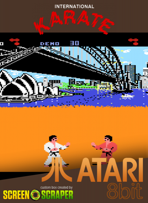 International Karate — box-2D (SS)