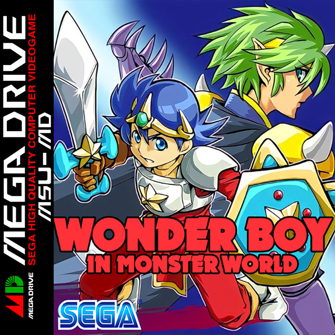 Wonder Boy in Monster World box art