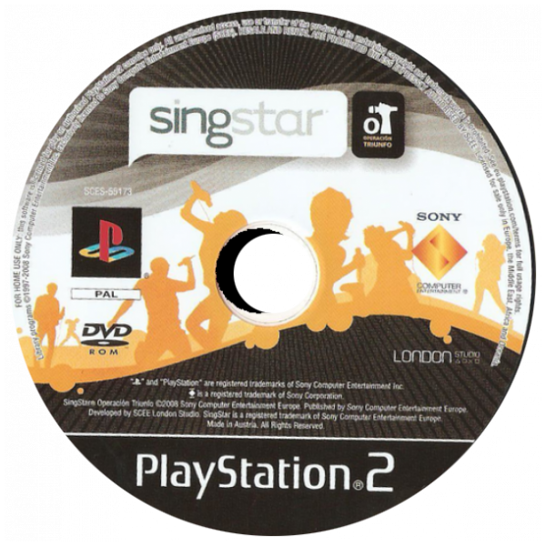 Singstar Operacion Triunfo — support-2D (EU)