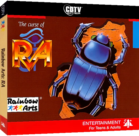 Curse of Ra, The — box-3D (EU)