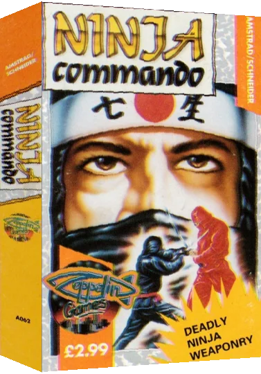 Ninja Commando — box-3D (EU)