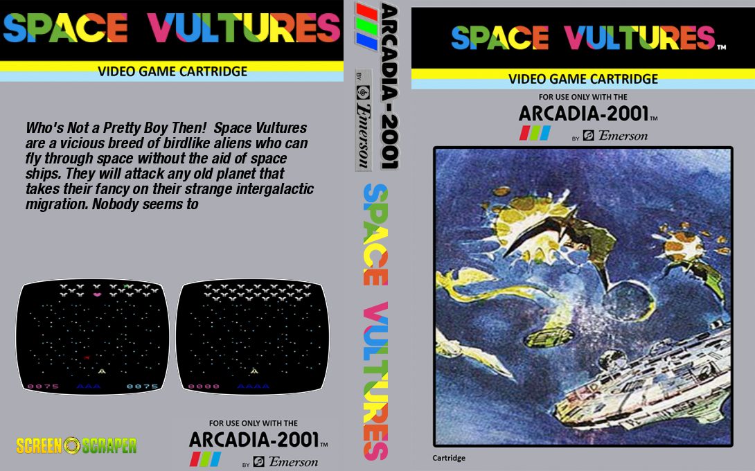 Space Vultures — box-texture (US)