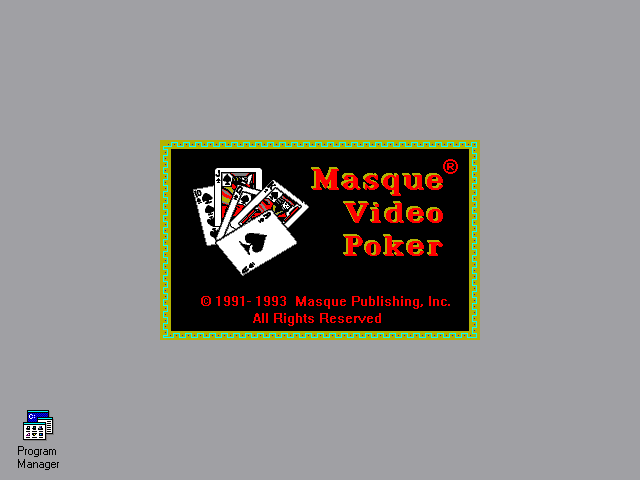 Masque Video Poker — sstitle (WOR)