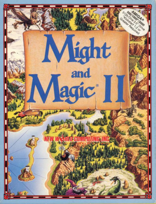 Might and Magic II - Gates to Another World box art