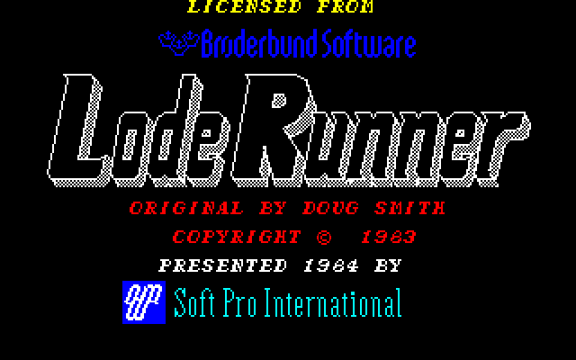 Lode Runner — sstitle (JP)