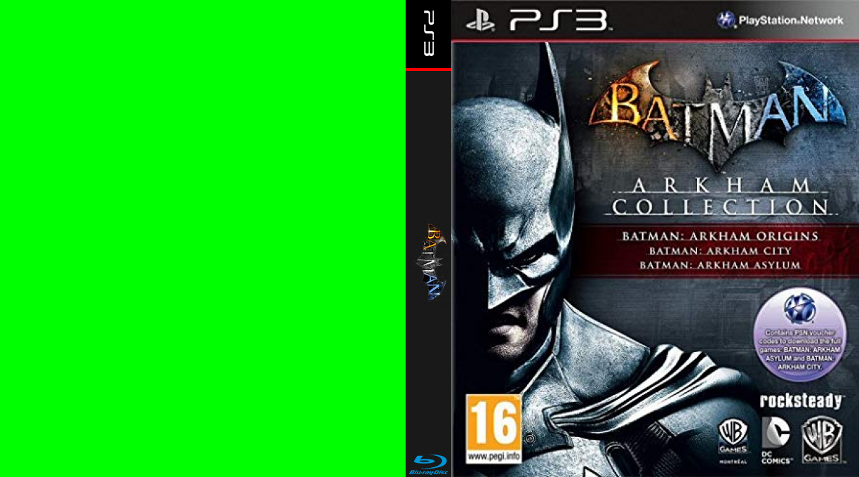 Batman Arkham Collection — box-texture (EU)