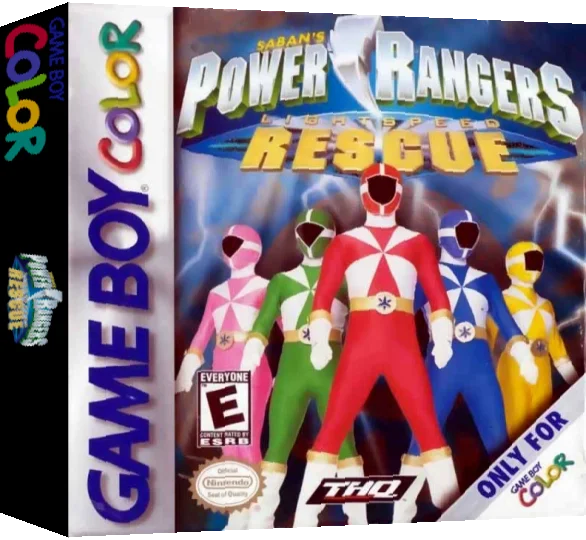 Saban's Power Rangers - Lightspeed Rescue — box-3D (US)