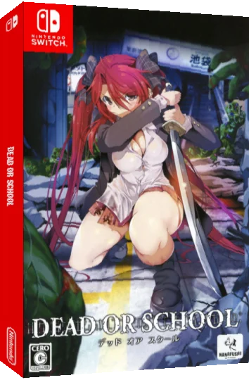 Dead Or School — box-3D (JP)