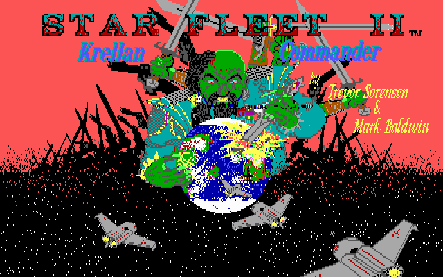 Star Fleet 2 - Krellan Commander — sstitle (US)