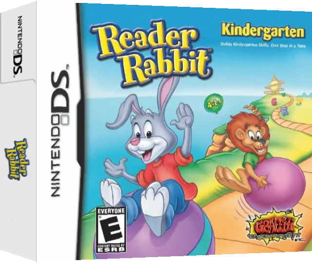 Reader Rabbit - Kindergarten — box-3D (US)