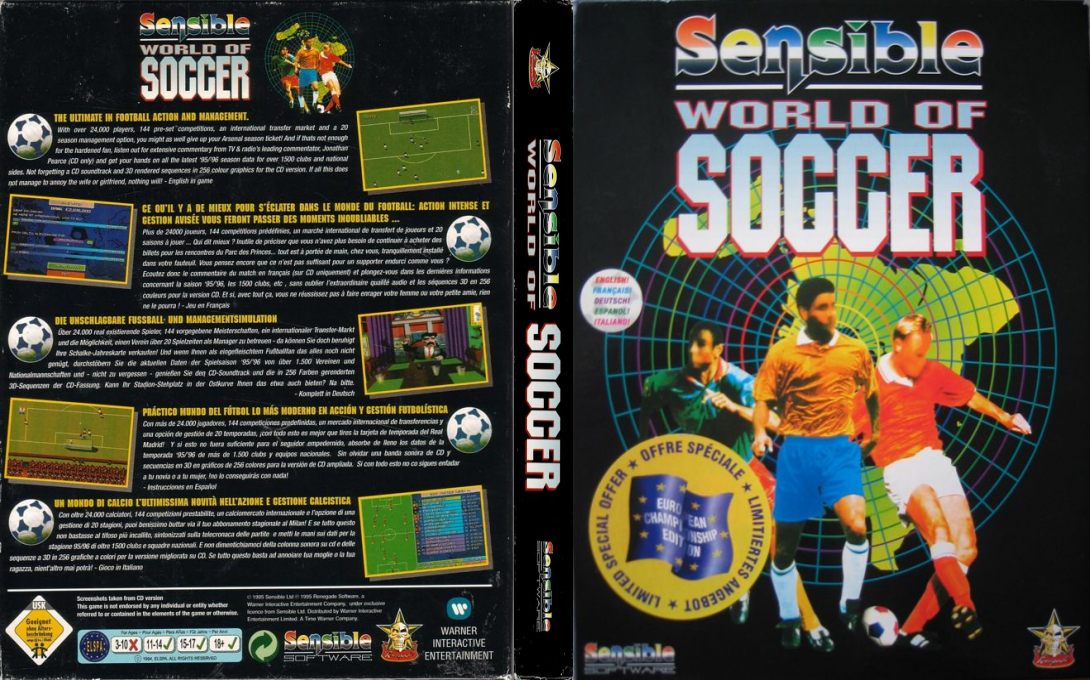 Sensible World Of Soccer - European Championship Edition — box-texture (EU)