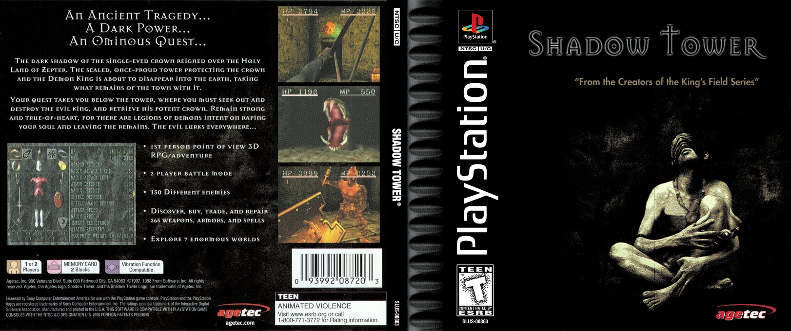 Shadow Tower — box-texture (US)