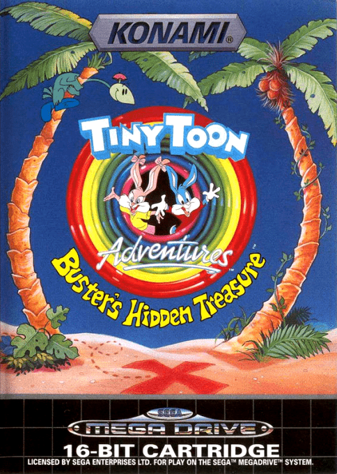 Tiny Toon Adventures - Buster's Hidden Treasure — box-2D (EU)
