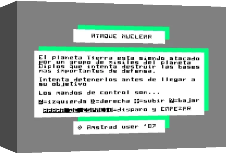 Ataque Nuclear — box-3D (WOR)