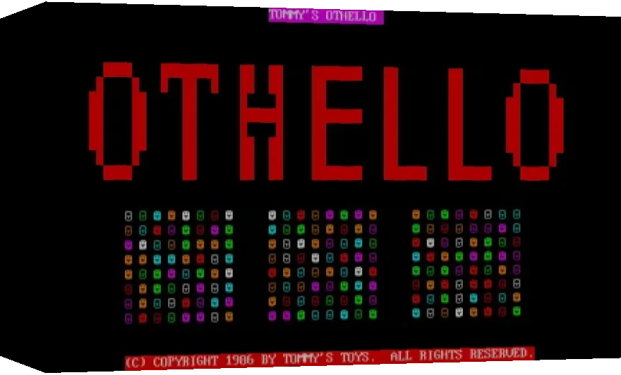 Tommy's Othello — box-3D (WOR)