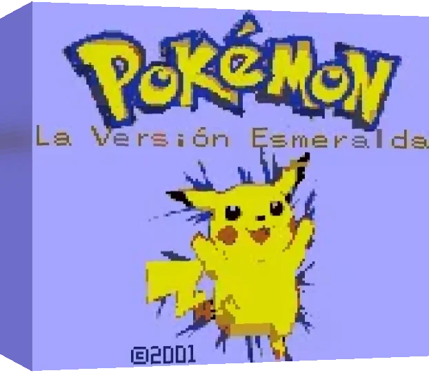 Pokemon - La Version Esmeralda - Special Pikachu Edition — box-3D (WOR)