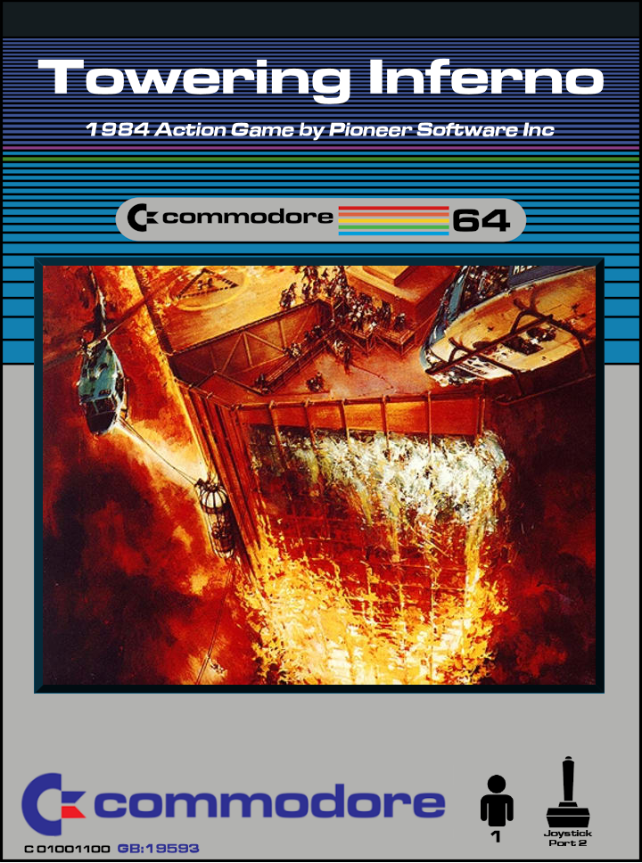 Towering Inferno - Fire box art