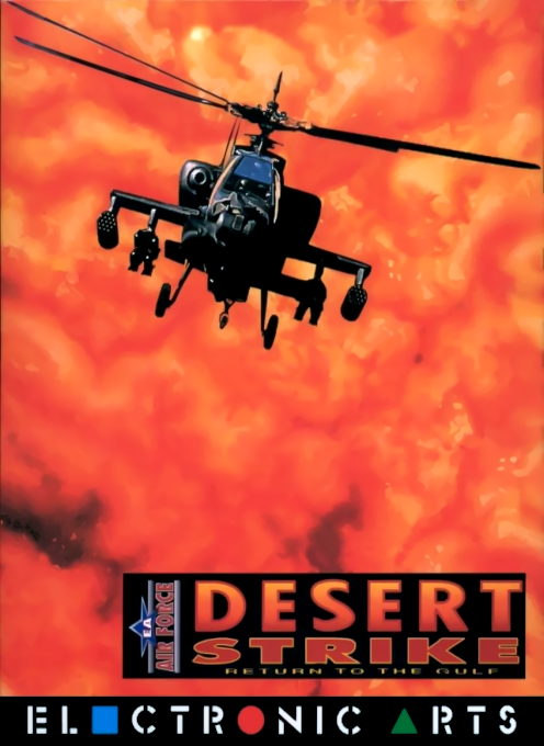 Desert Strike - Return to the Gulf box art