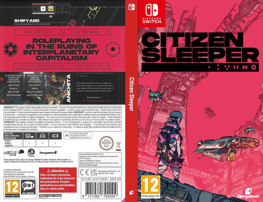Citizen Sleeper — box-texture (EU)