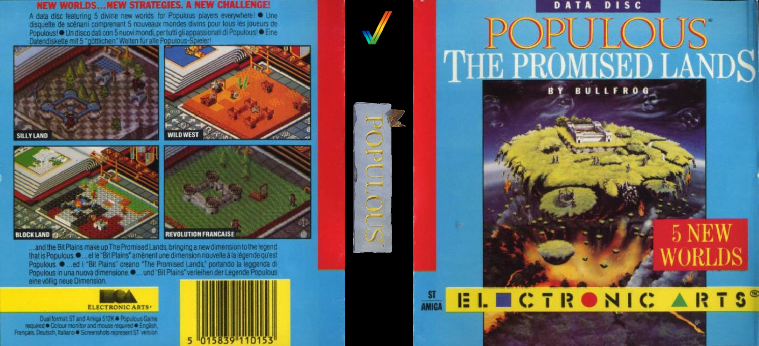 Populous - The Promised Lands — box-texture (CUS)
