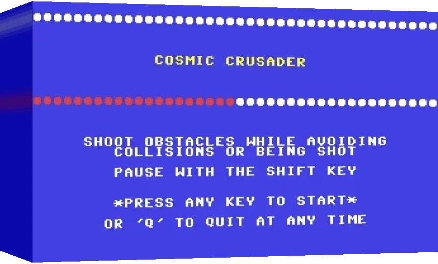 Cosmic Crusader — box-3D (WOR)