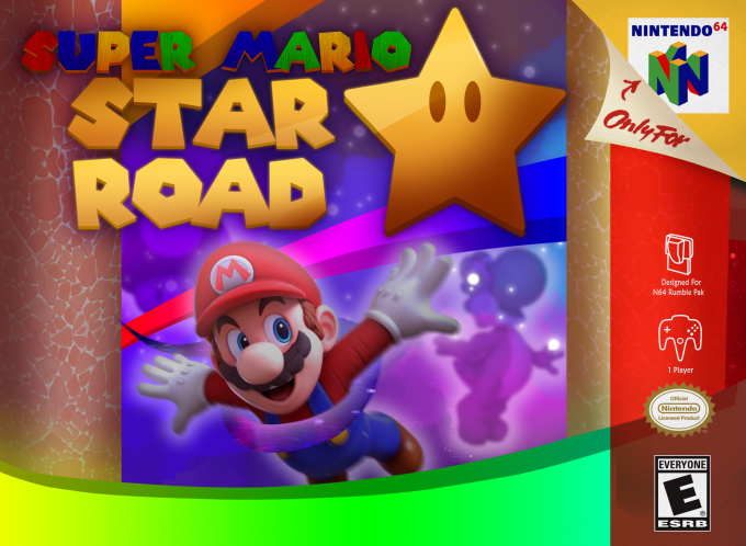 Super Mario 64 : Star Road box art