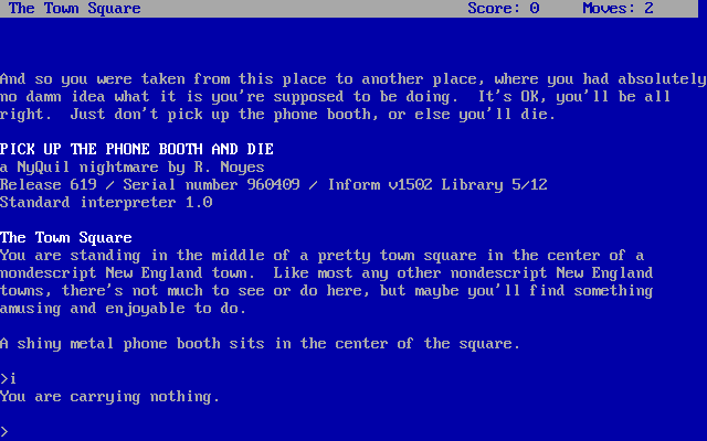 Pick Up the Phone Booth and Die — sstitle (WOR)