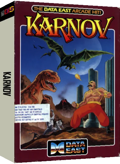 Karnov — box-3D (US)