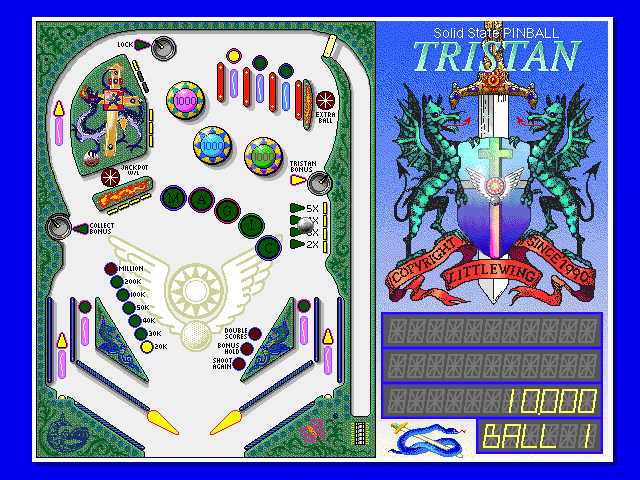 Solid State Pinball - Tristan — ss (US)