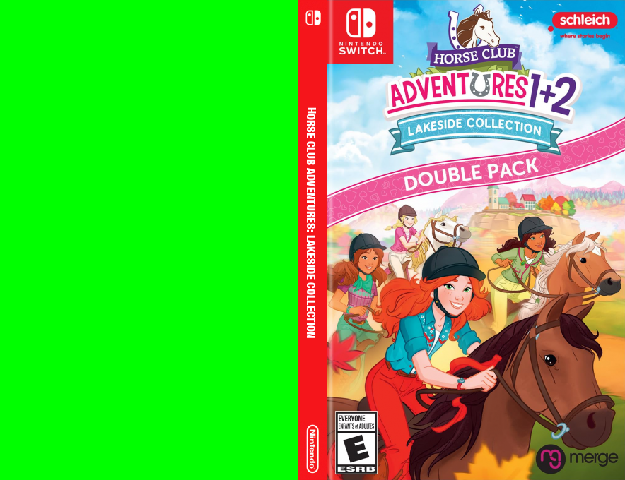 Horse Club Adventures 1+2 - Lakeside Collection — box-texture (US)