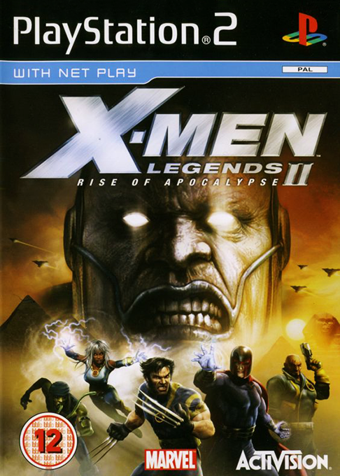 X-Men Legends II - Rise of Apocalypse — box-2D (EU)