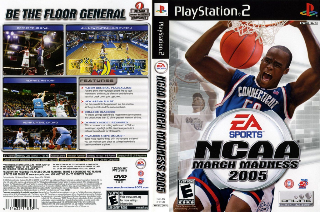NCAA March Madness 2005 — box-texture (US)