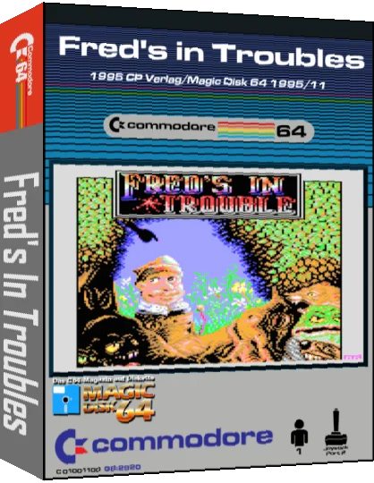 Fred's in Trouble — box-3D (CUS)